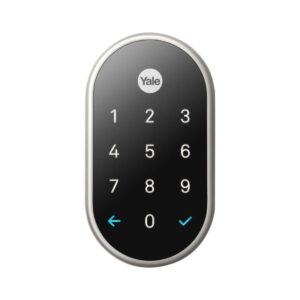 Nest X Yale Smart Lock With Nest Connect Satin Nickel